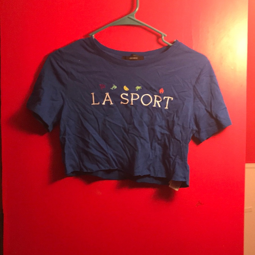 Cropped tee